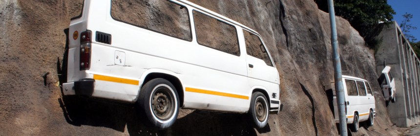 PE Real City tour - infamous minibus taxis