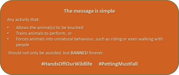 #HandsOffOurWildlife